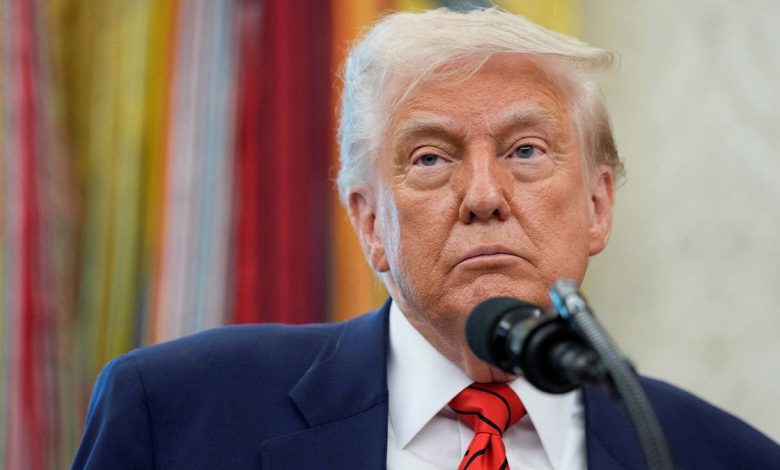 President Donald Trump in the Oval Office