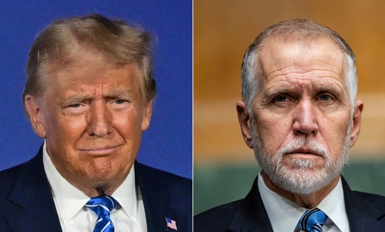 Thom Tillis and Trump