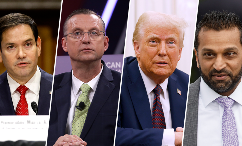 Rubio, Collins, Trump, Patel