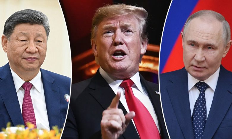 Xi and Putin unite against 'power politics' amid Trump's trade war