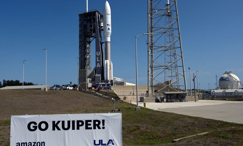 Amazon Kuiper satellite launch delayed by ULA due to rocket issue