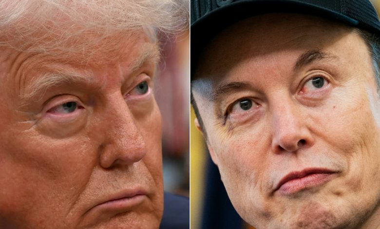 Elon Musk says he regrets some social media posts he made about Trump