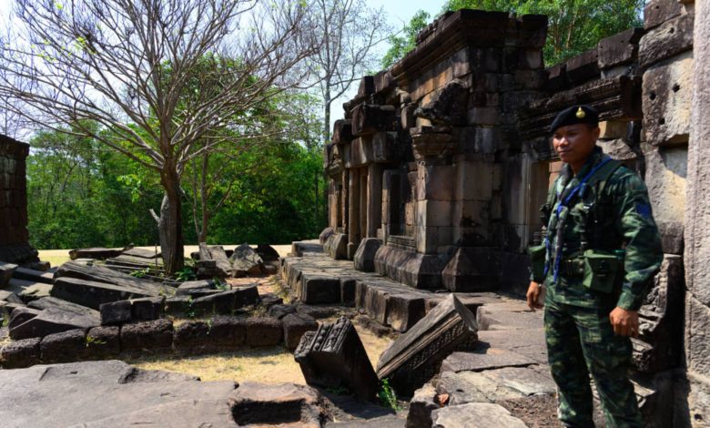 Thailand and Cambodia reinforcing troops on disputed border after May skirmish