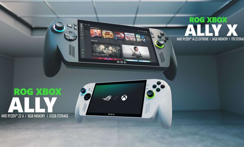 Microsoft enters portable gaming with new ROG Xbox Ally devices