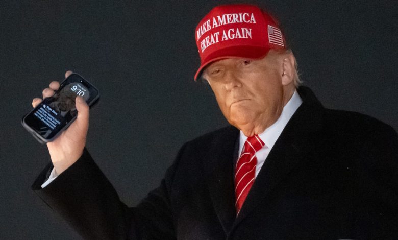 President's company announces phone plan
