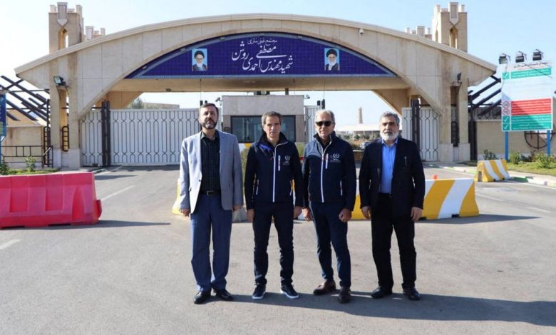 IAEA director at Natanz nuclear facility in Iran