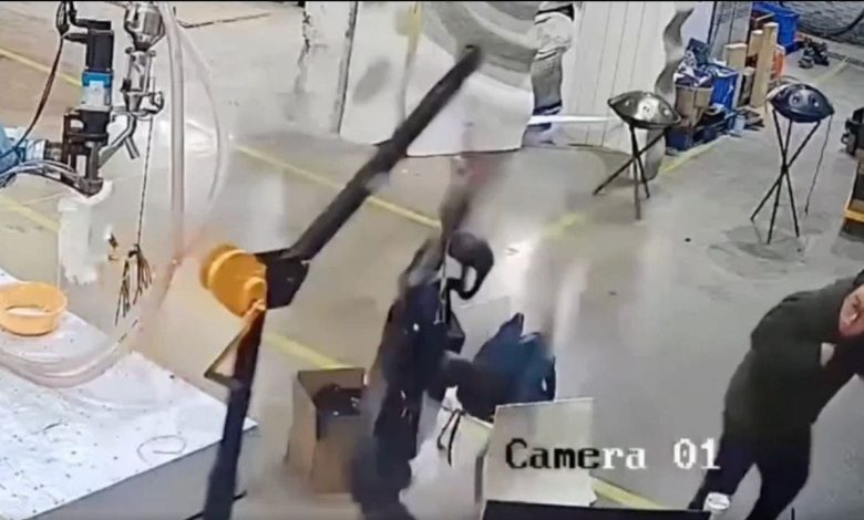 Humanoid robot malfunctions, sparks viral panic
