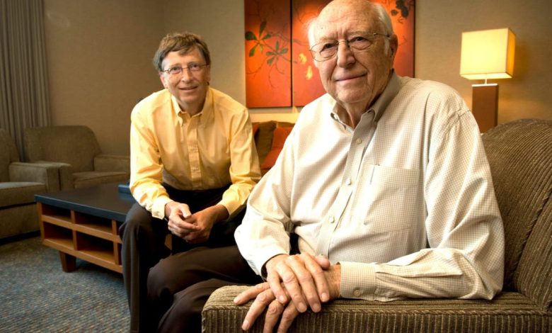 Bill Gates Sr. and Jr.