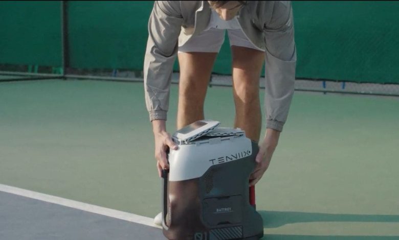 Tenniix AI tennis robot offers reliable practice partner for all skill levels