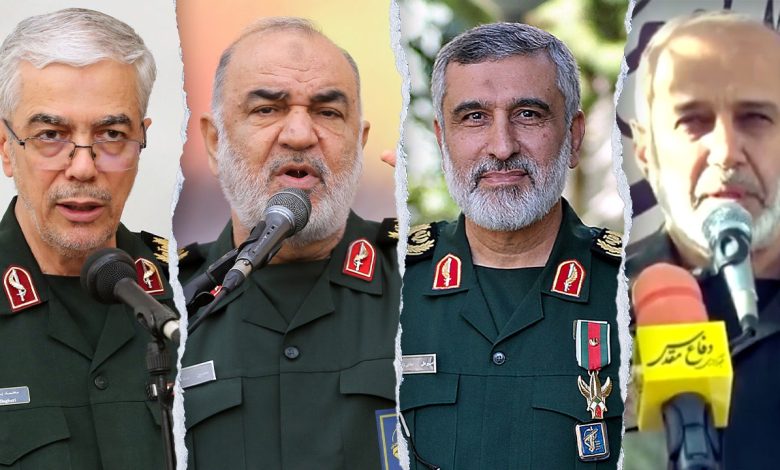 Who were 2 of the top Iranian generals killed in Israeli strikes?