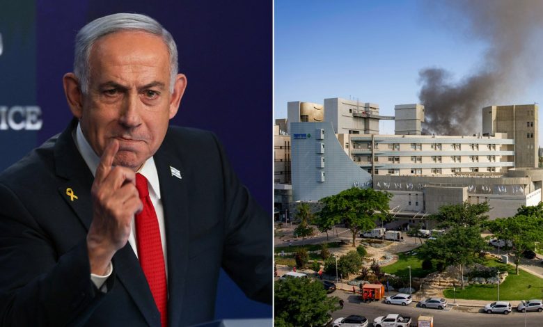 Netanyahu says Israel 'will exact the full price' after Iran strikes hospital