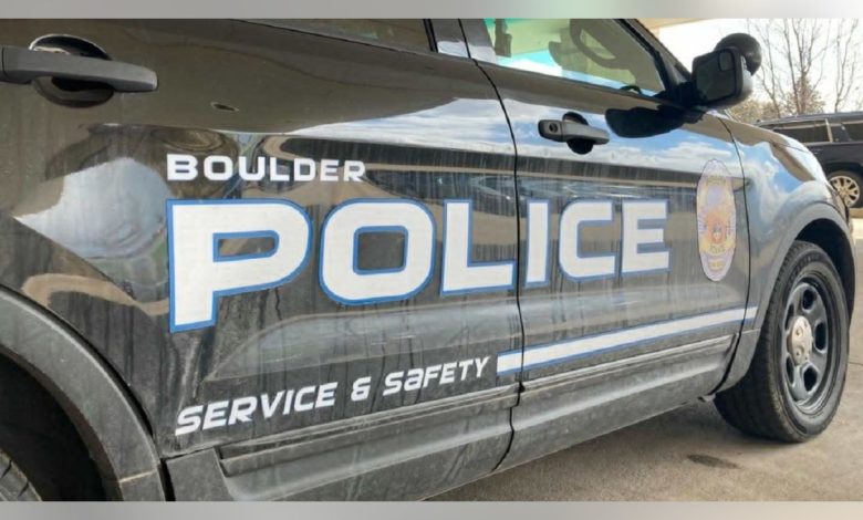 Boulder police vehicle