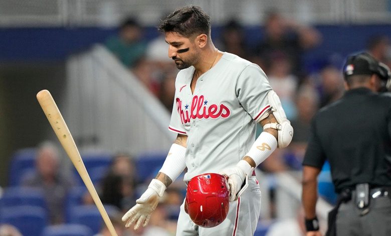 Phillies manager pulls Nick Castellanos from lineup under mysterious reason