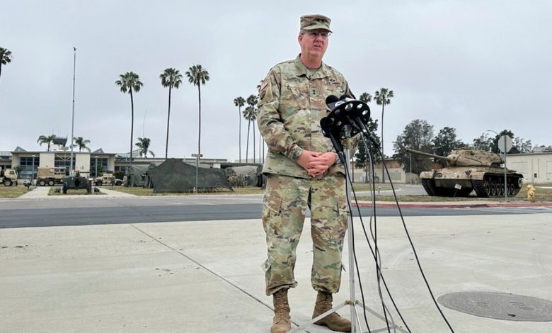Immigration Raids Los Angeles National Guard Sherman