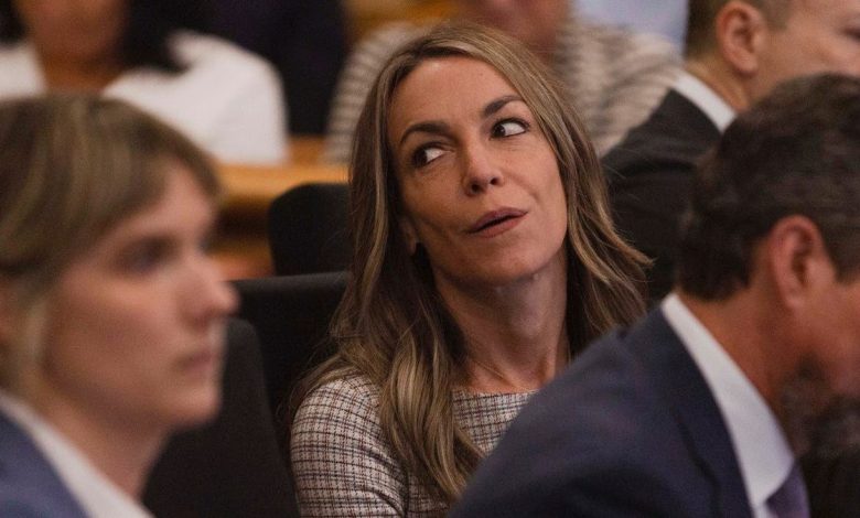 Karen Read listens to testimony