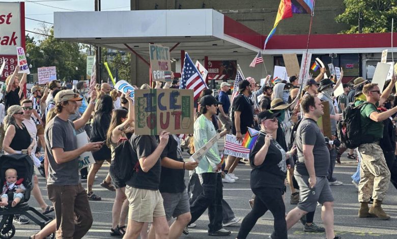 Salt Lake City No Kings protest