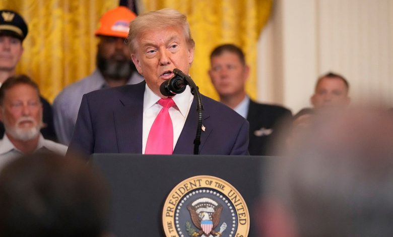 President Trump speaks at White House during Big, Beautiful Event