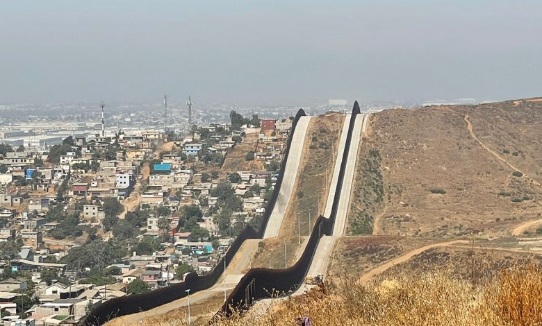Border wall San Diego