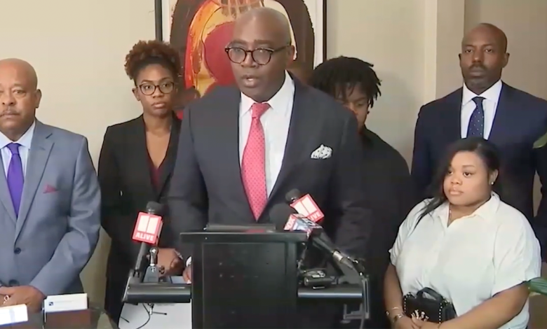 Attorneys representing the baby’s parents, Jessica Ross and Treveon Taylor Sr., spoke about the case during a news conference.