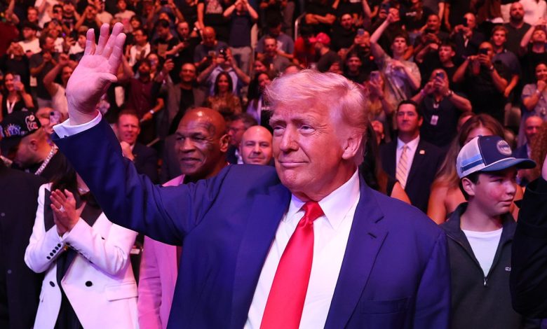 Trump receives thunderous welcome at UFC 316 as Musk feud continues
