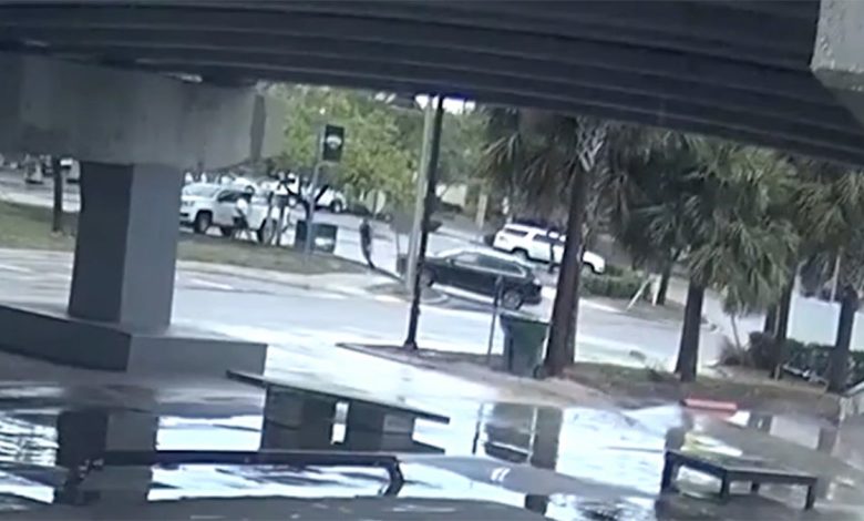 Florida road rage hit