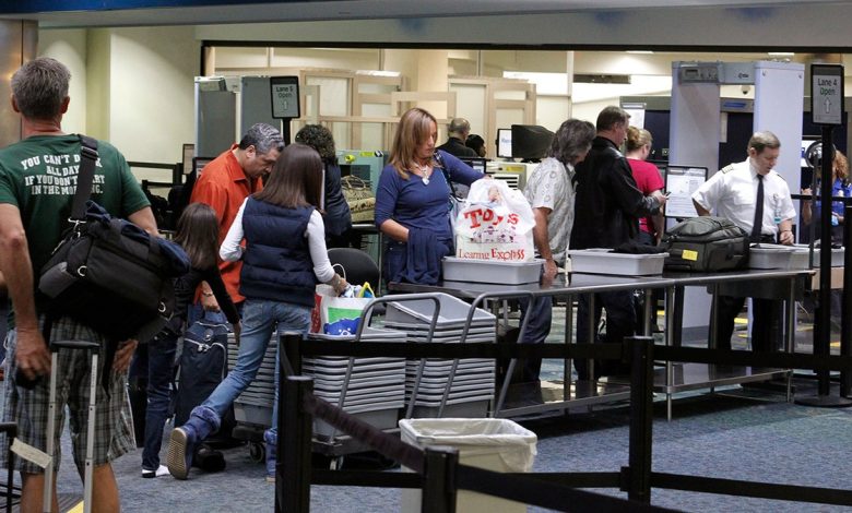 TSA in Fort Lauderdale, Florida