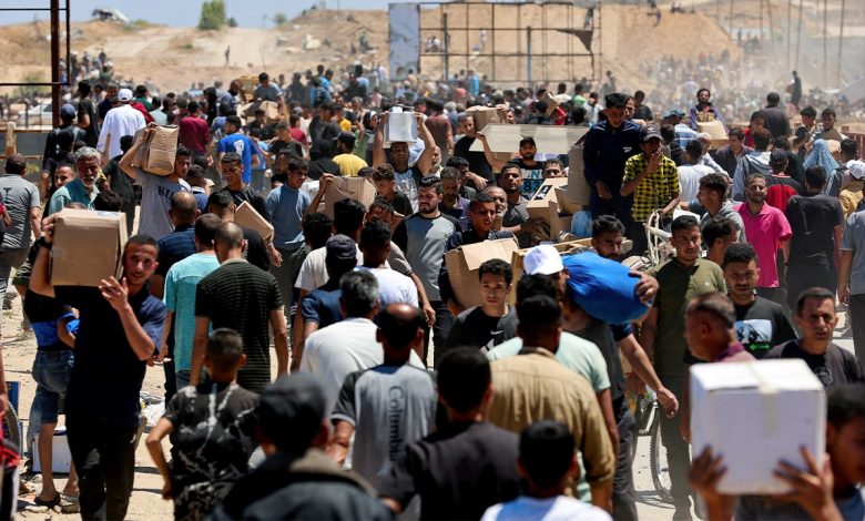 Gaza aid distribution paused amid security concerns and fatal incidents