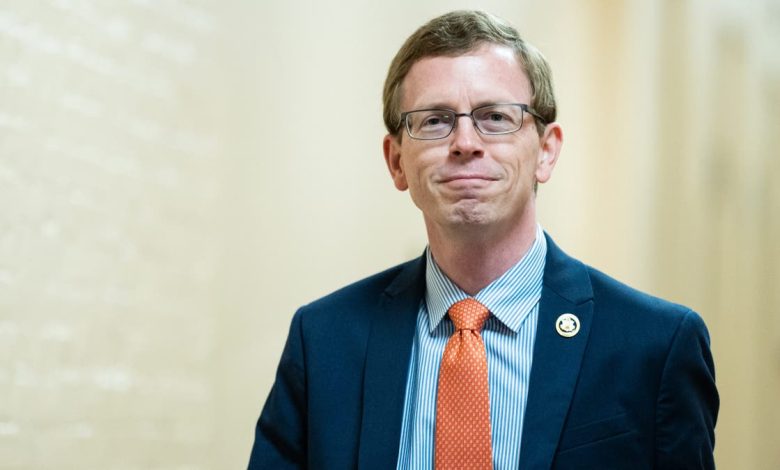 U.S. Rep. Dusty Johnson smiles