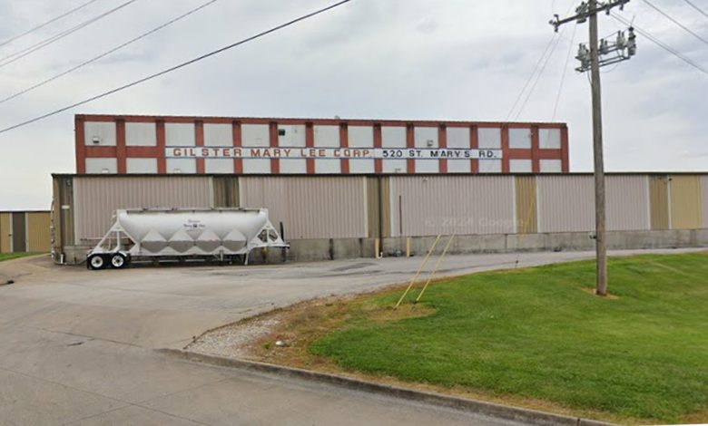 Gilster Mary-Lee factory sign