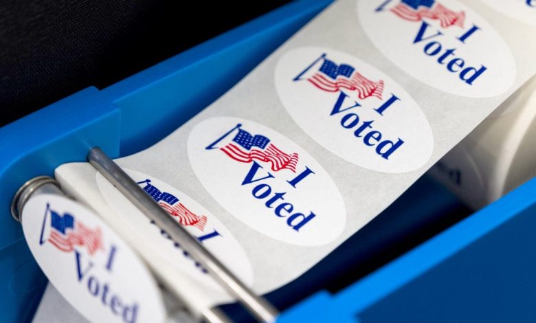 "I Voted" stickers