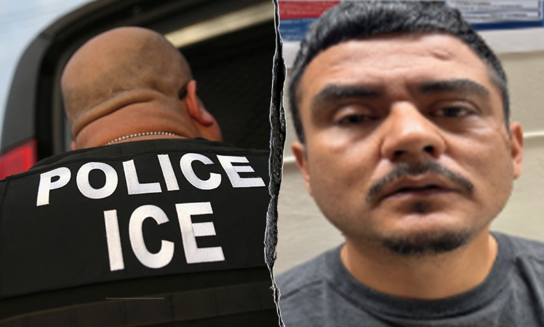 Omar Pulido Bastida, 41, is facing a federal assault charge for allegedly spitting on an ICE agent while they were trying to arrest him.