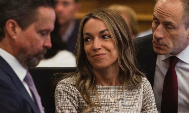 Karen Read in court during her retrial facing murder charges in connection to the death of John O’Keefe