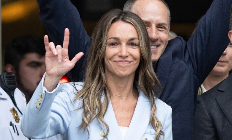 Karen Read emerges from court after being found not guilty