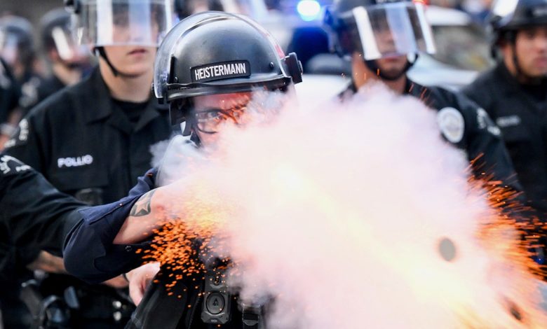 LAPD less-lethal projectile