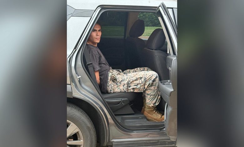 Alejandro Theodoro Orellana in custody