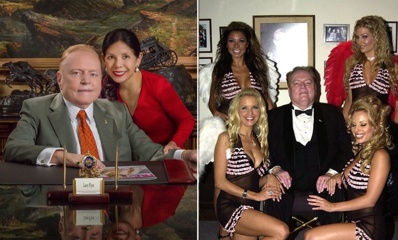 Larry Flynt once gave Woody Harrelson's wife advice that saved their relationship