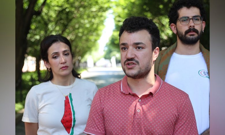 Columbia University student Mahmoud Khalil