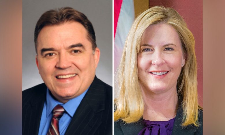 Senator John A. Hoffman and Rep. Melissa Hortman