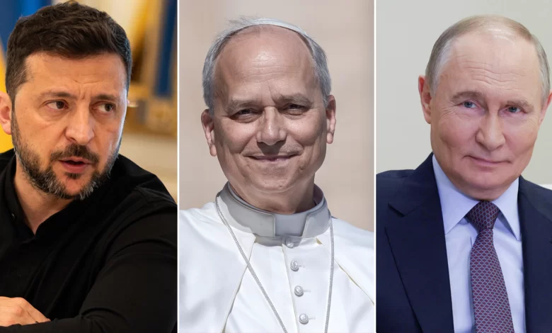 Pope Leo makes direct peace plea to Putin in first call on Ukraine war