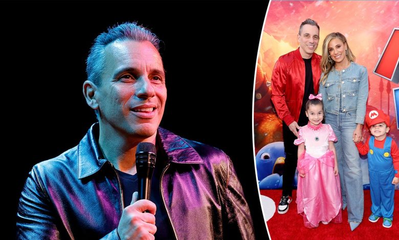 Sebastian Maniscalco says parents need to be 'half-psychotic' with discipline