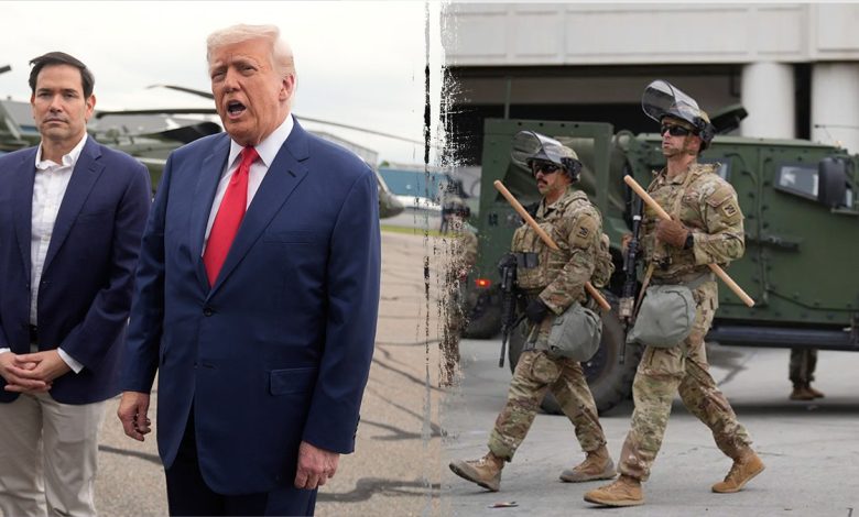 Trump, Rubio and National Guard