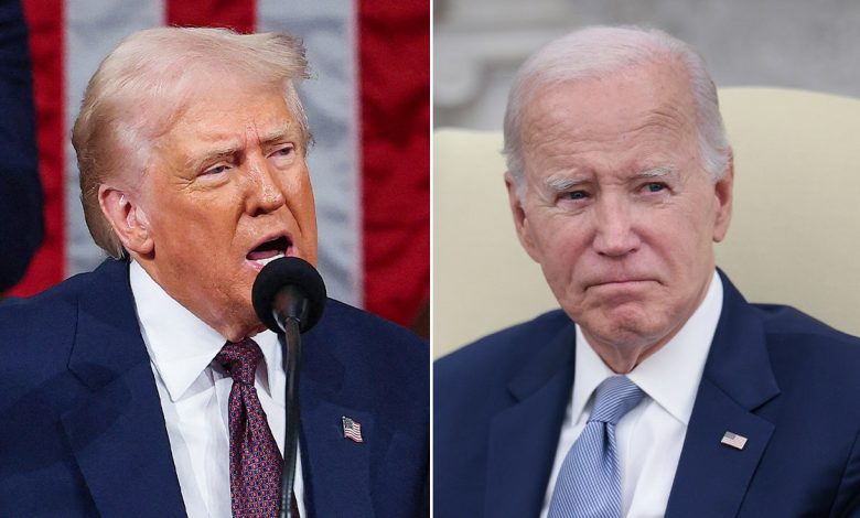 Trump and Biden