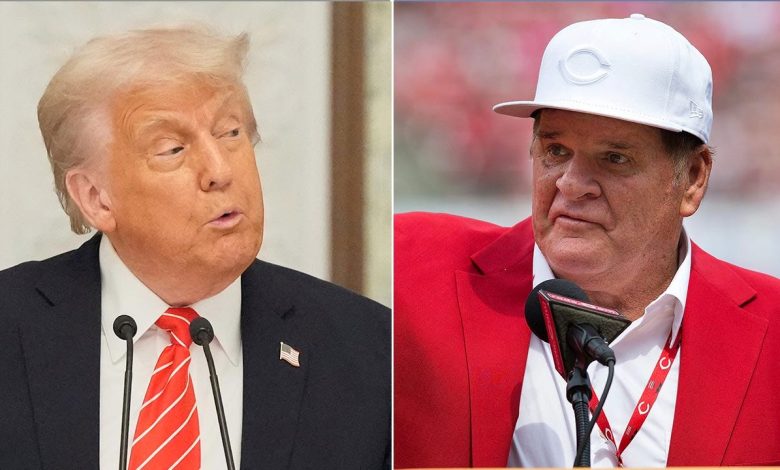 Trump played factor in Pete Rose HOF eligibility decision, MLB boss says