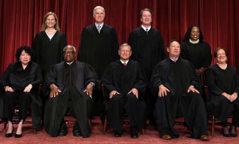 Supreme Court justices pose for photo