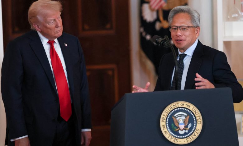 Trump to host Nvidia CEO Jensen Huang at White House