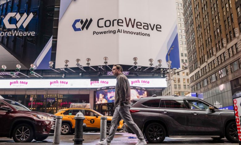 Coreweave stock pops after announcing $6 billion AI data center