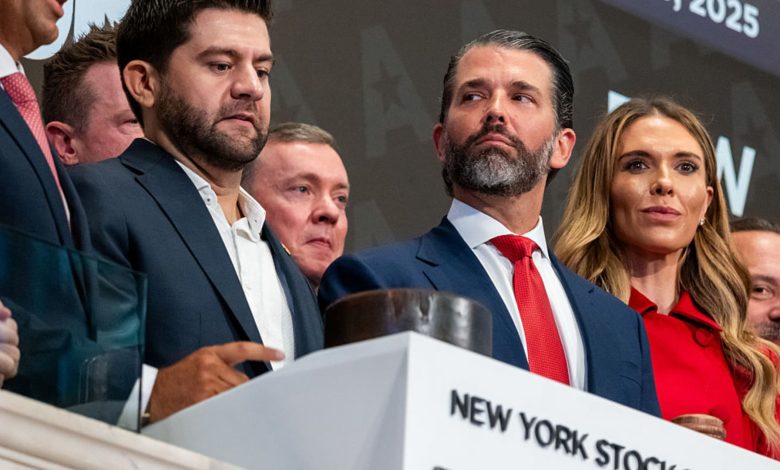 Gun seller GrabAGun, backed by Donald Trump Jr., begins stock trading
