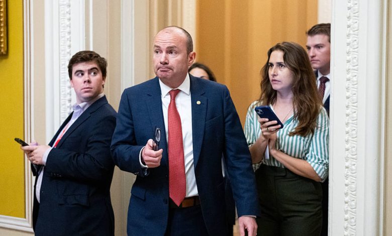 Mike Lee posts fake Fed Chair Powell resignation letter