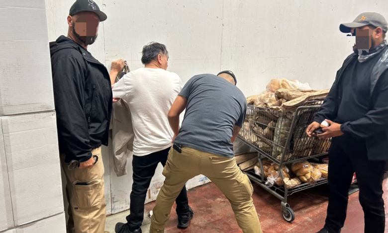 ICE agents arrest Jose Luis Mendoza-Gonzalez in Chicago.
