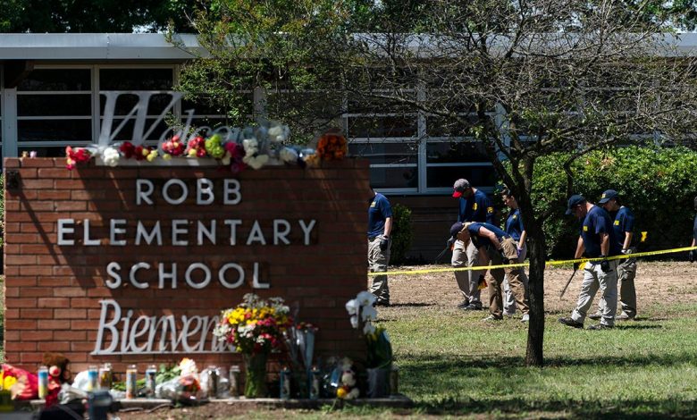 Uvalde school memorial